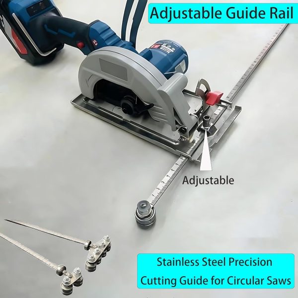 TMFNX Adjustable Guide Rail Precision Cutting Stainless-6