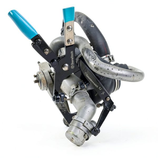 DURATECH Hose Clamp Pliers Swivel Flat Band with Ergonomic PVC Handle-6