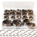 Ear Clamp 117PCS 16-Size Single Hose Kit by Sieqioor 304 Stainless-0